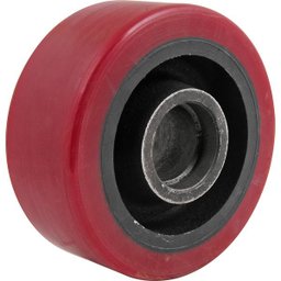 Roda dianteira de apoio 150 mm x 60 mm de PU, para EEV 150, 