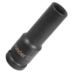 Soquete de Impacto Sextavado Longo 13mm com Encaixe de 1/2 Pol.