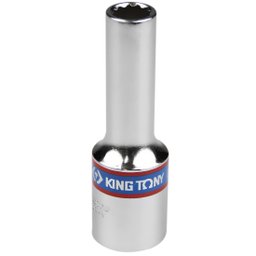 Soquete Estriado Longo 10mm com Encaixe 1/2Pol. -KING TONY-423010