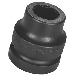 Soquete de Impacto Sextavado Cr-Mo 25mm com Encaixe de 1 Pol.