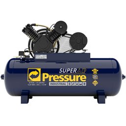 Compressor de Ar Super Ar 30 Pés 250 Litros IP55 380/660V Trifásico 