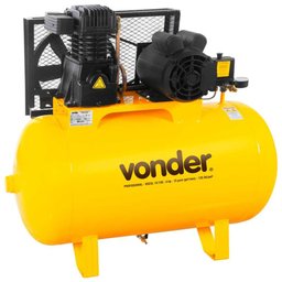 Compressor de ar VDCSL 15/130, trifásico, 220 V ~/380 V~, 