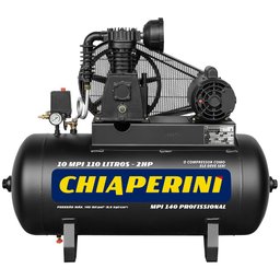 Compressor de Ar 140Psi 10PCM 2HP 110 Litros Monofásico