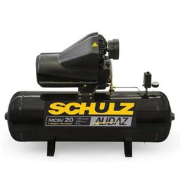 Motocompressor De Ar Schulz - Mcsv 20/150 Audaz - 20 Pes 150 Litros 175 Libras 220/380v Trif