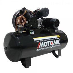 Compressor de Ar 20 Pés/min 200 Litros sem Motor-MOTOMIL-CMV-20/200S/M