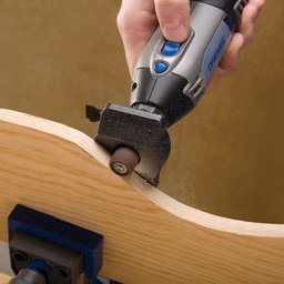 Guia para Lixar e Desbastar com Suporte para Lixar e Ponta de Esmerilhar DREMEL-2615A576AA - Imagem 5