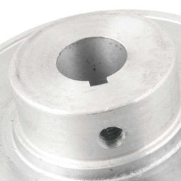 Polia de Alumínio 2 Canais 90 mm Furo 3/4 Pol. VONDER-6677334090 - Imagem 3