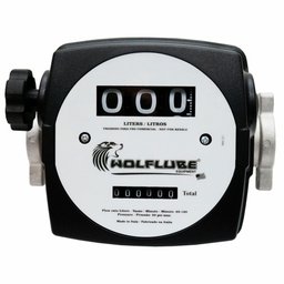 Medidor Mecânico 20 a 120 L/min 3 Dígitos para Óleo Diesel -LUPUS-2100W-3DG