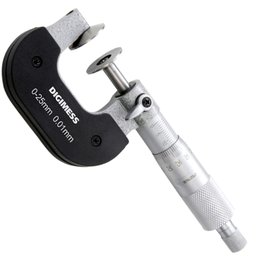 Micrômetro Externo Dentes Engrenagens 0 à 25mm
