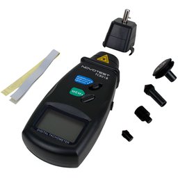 Tacômetro Digital Faixa 0,5 a 9,9999 com e sem Contato 