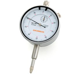 Relógio Comparador - Cap. 0-5 mm - Graduação De 0,01mm - Diâmetro Do Mostrador Ø58mm - Tampa Traseira Com Orelha - Ref. 121.300
