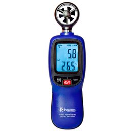 Termômetro Anemômetro Digital TAN110 0 a 30 m/s 