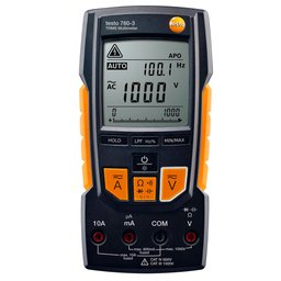 Multímetro Digital 760-3 True-RMS com Medição de Temperatura-TESTO-760-3