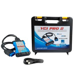 Scanner Automotivo PC TRUCK 5000 FLK VCI-PRO 2K Diesel Leve e Pesado