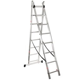 Escada Extensiva Alumínio 2x9 Degraus -VONDER-8501000290