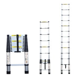 Escada Telescópica Aluminio Fortt 3.8m 13 Degraus ETA01 3.8m