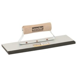 Desempenadeira de aço para rejunte 95 mm x 300 mm VONDER