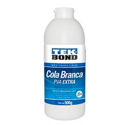 Cola Branca PVA Extra 500g-TEKBOND-PVAEXTRA500G