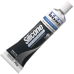 Adesivo Silicone Neutro Alta Performance Oxi Preto 70g