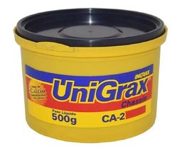 Caixa com 24 unidades de Graxa Lubrificante Unigrax ca-2 500g Ingrax - UNI
