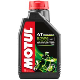 Lubrificante 5100 15W50 Technosynthese Ester 4T 1L para Motor de Motos