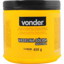 Vaselina Sólida Industrial 450 G-VONDER-5160450000