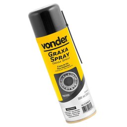 Graxa em spray marrom base de lítio 200 g VONDER