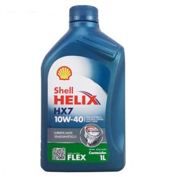 Óleo Lubrificante do Motor Shell Helix HX7 10W40 API SN Semissintético 1L