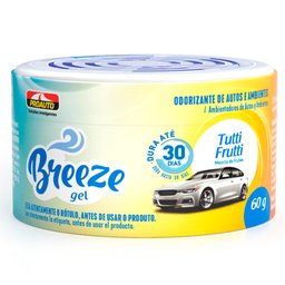 Odorizante para Automóvel Breeze Gel Tutti-Frutti