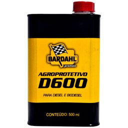 Agroprotetivo D600 para Tratamento Diesel e Biodiesel 500 ml -BARDAHL-425546