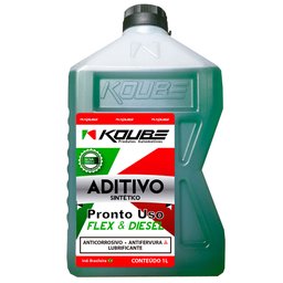 Aditivo para Radiador Sintético Pronto Uso Verde 1 Litro-KOUBE-13004