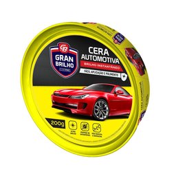 Cera Automotiva Brilho Instantâneo 200g – C600 GRAN BRILHO