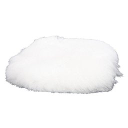 Boina de Lã Branca para Polimento 125mm