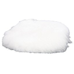 Boina de Lã Branca para Polimento 4 Pol.