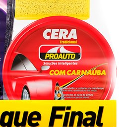 Kit Toque Final com Silicone Limpa Pneus e Cera Pasta - PROAUTO-4558