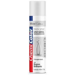 Tinta Spray Edition 400ml Branco Brilhante Uso Geral
