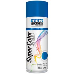 Tinta Spray Super Color Azul para Uso Geral com 350ml/250g