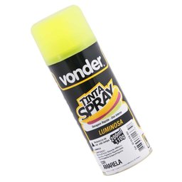 Tinta Em Spray Luminosa Amarelo Limão Com 200 ml