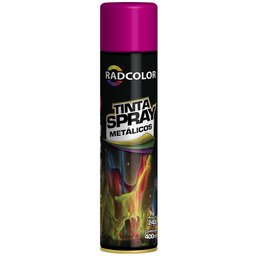 Tinta Spray Metálica Rosa 400ml/ 240g