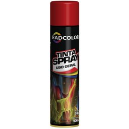 Tinta Spray Acrílica Uso Geral Vermelho 400ml/ 240g