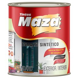 Esmalte Sintético Cinza Médio Brilhante 900ml-MAZA-331