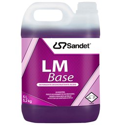 Detergente Desincrustante Ácido LM Base 5 Litros