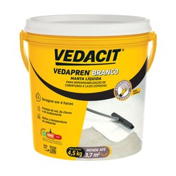 Impermeabilizante Vedapren Branco 4,5kg