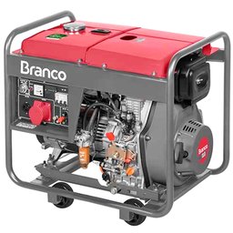 Gerador de Energia à Diesel BD-8000 E3 8,0kVA Trifásico 380V Partira Elétrica-BRANCO-9031424