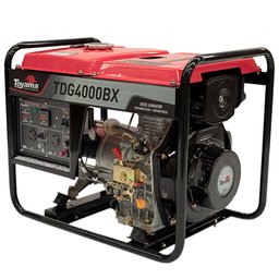 Gerador a Diesel TDG4000BX Mono 296CC 3.3kVA com Partida Manual