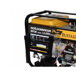 Motogerador Diesel Buffalo Pro 12KVA Mono P Elétrica c/Rodas