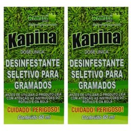 Kapina Kit 2 Unidades Elimina Tiririca e Folha Larga No Gramado-Nutriagro-323555