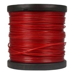 Bobina de Fio de Nylon Redondo Vermelho 3,3mm x 206M para Roçadeira - TOYAMA-TOYAMA-320197
