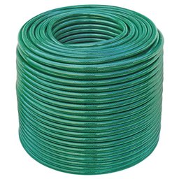 Mangueira Flex 3/4 Pol. Verde em PVC 3 Camadas 50 m-Tramontina-79190500