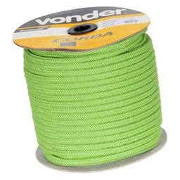 Corda caminhoneiro 12 mm x 111 m cor verde 